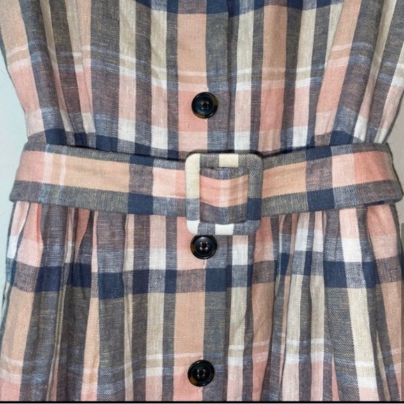 Gal Meets Glam Peyton Linen Dress size 8 NEW - Picture 6 of 6